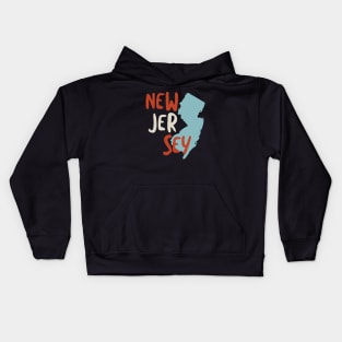 State of New Jersey Kids Hoodie
